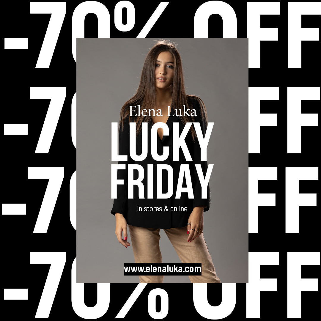 Lucky Friday the 13th - up to 70% discount