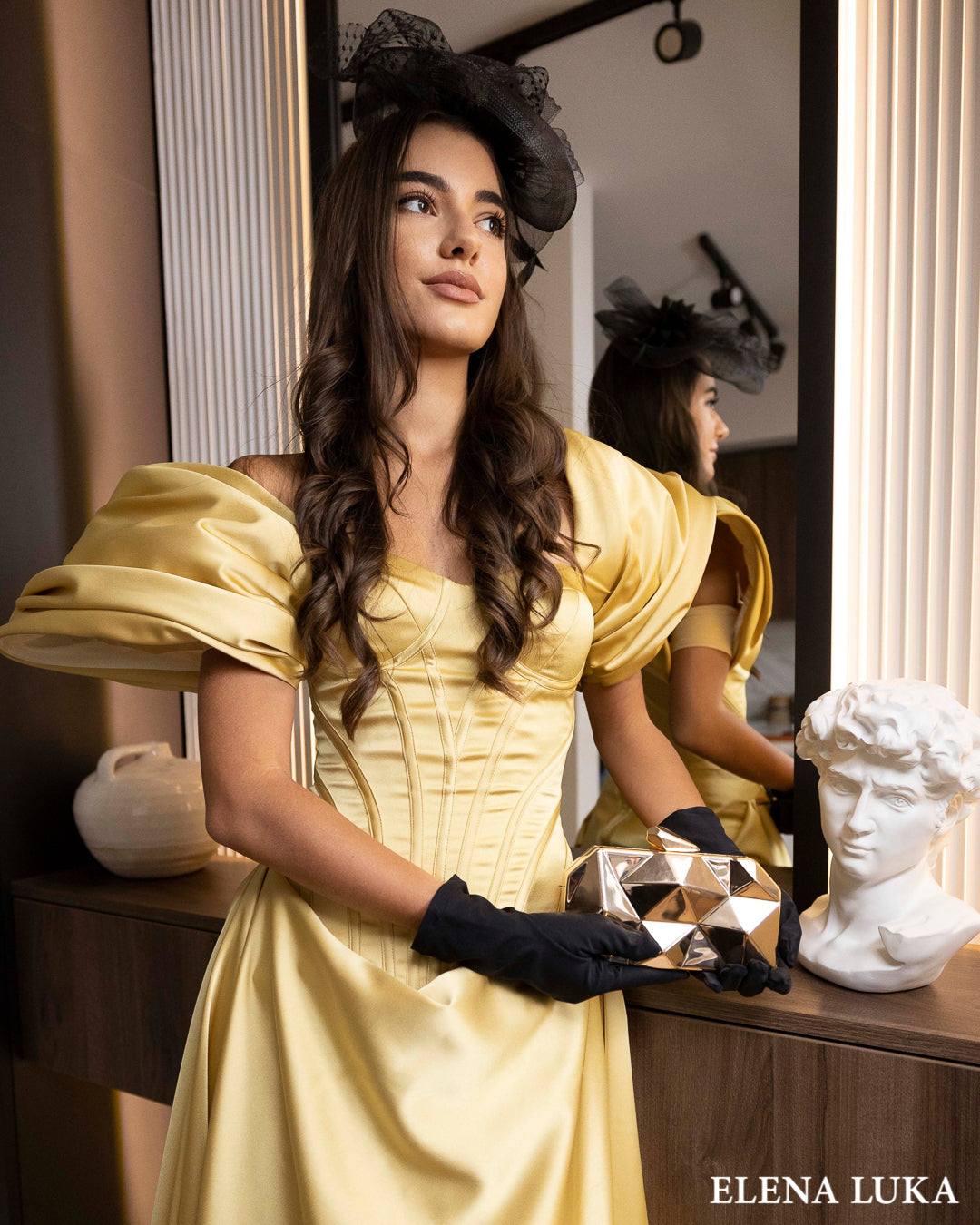 Golden Lumière Gown