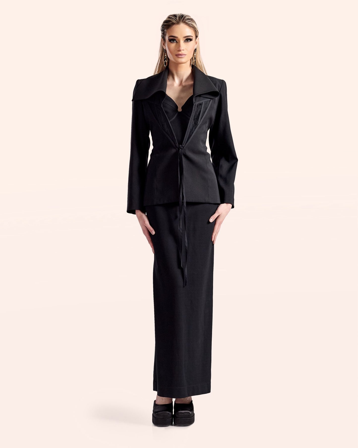 Gown and Jacket Set