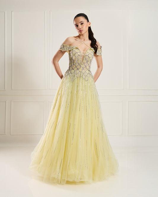 Golden Symphony Gown
