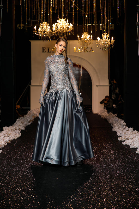 "Moonlit Sonata" Gown