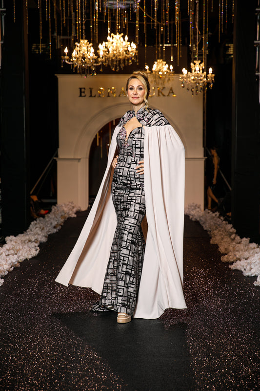 "Metropolitan Mosaic" Gown