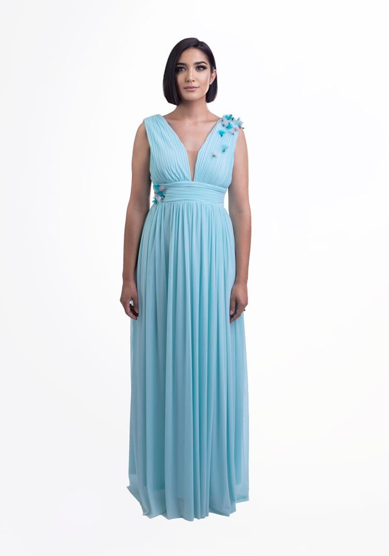 Blue dress