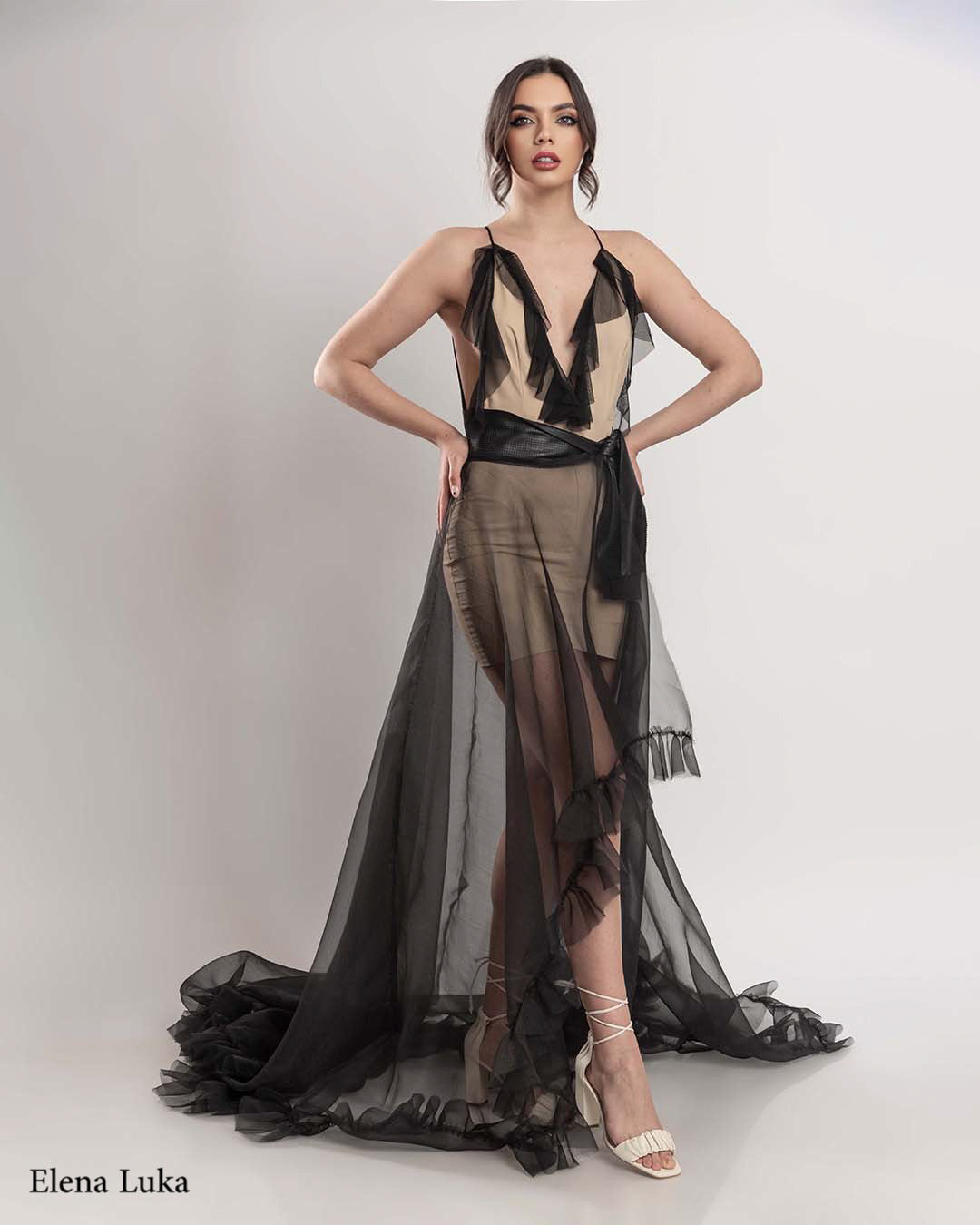 Ruffled dress – ELENA LUKA Ruffled dress – ELENA LUKA