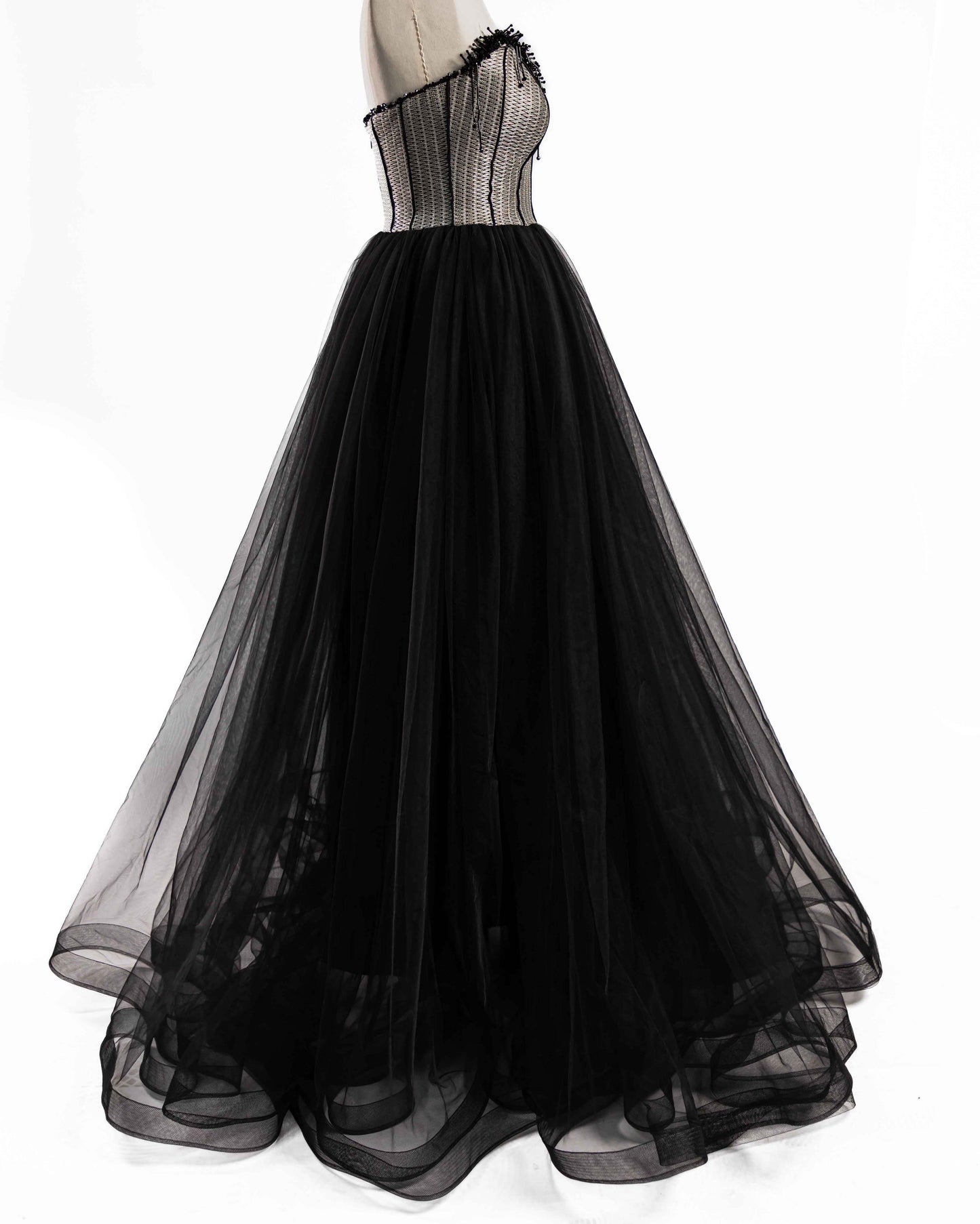 Corseted dress