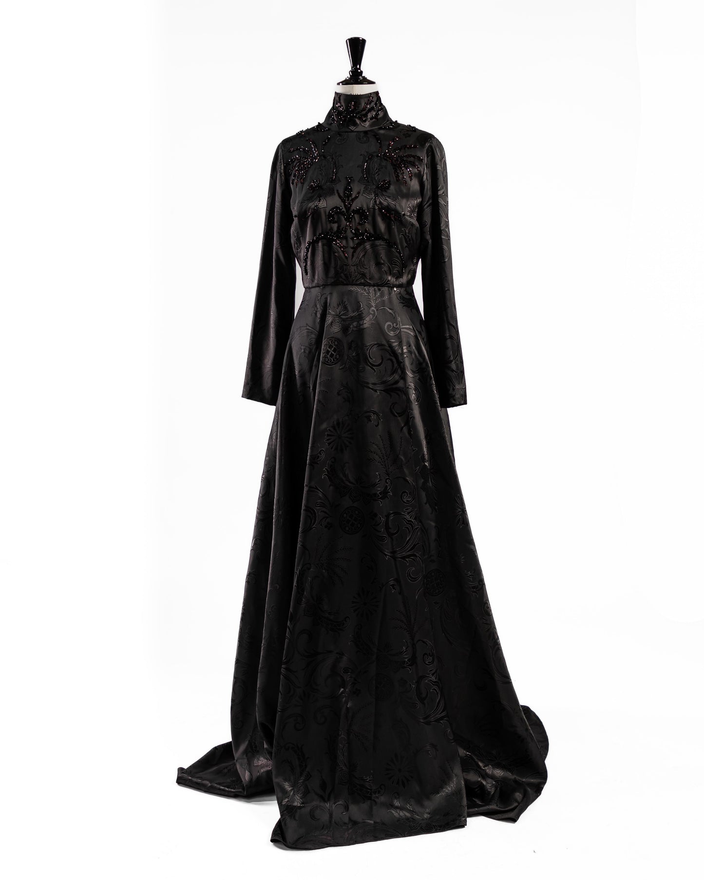Black long dress