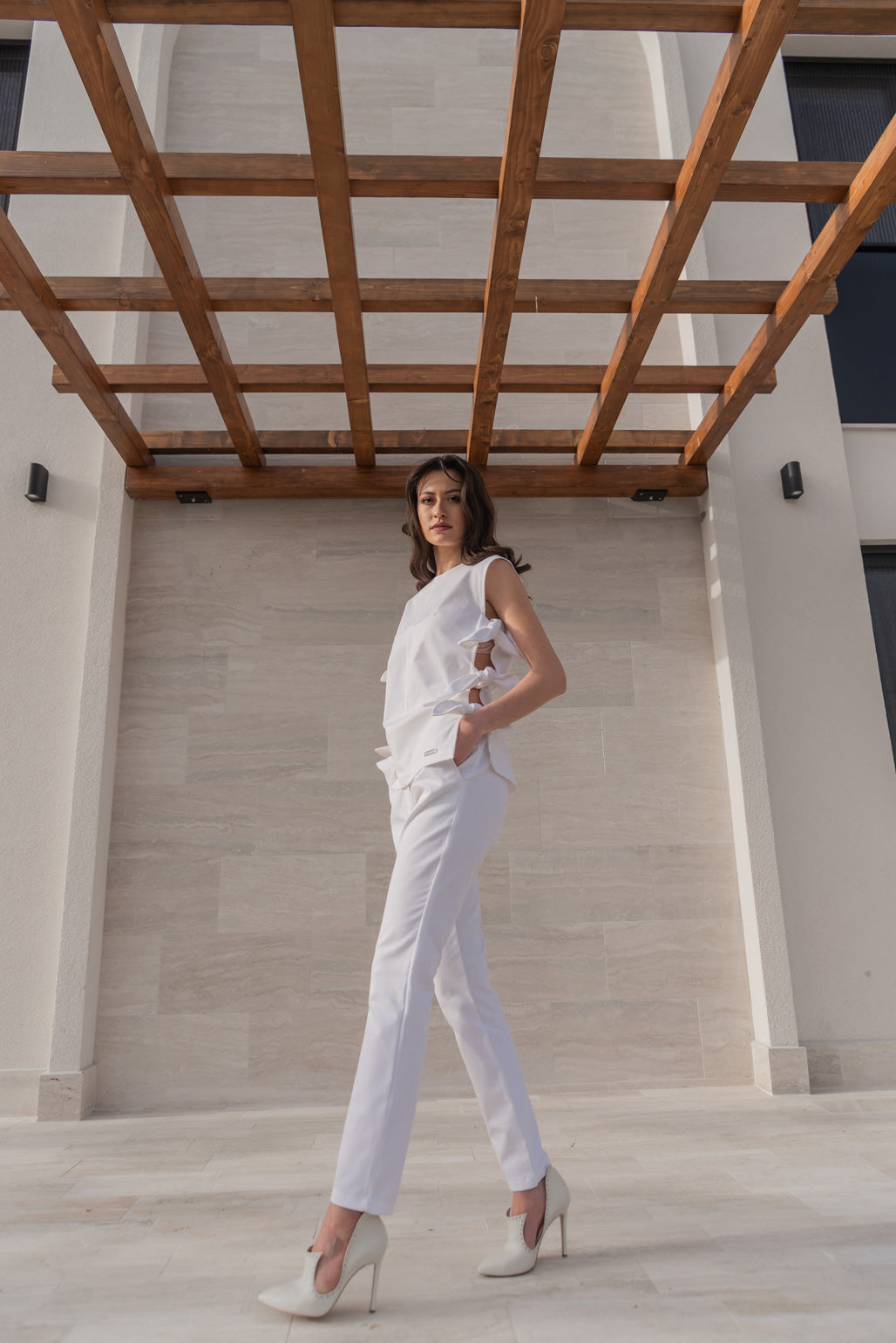 Еlegant sleeveless Co-ord