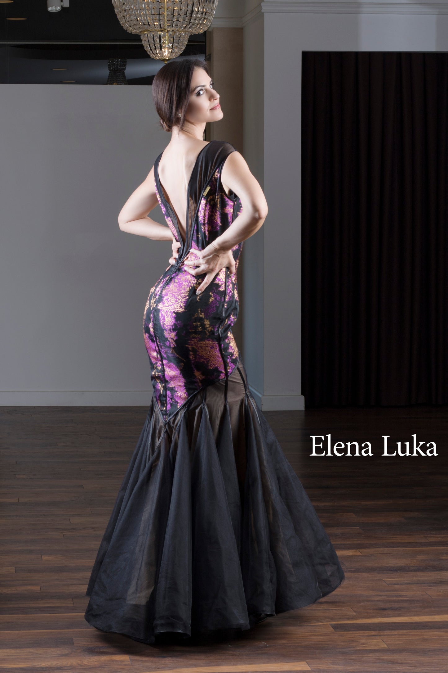 Violet dress