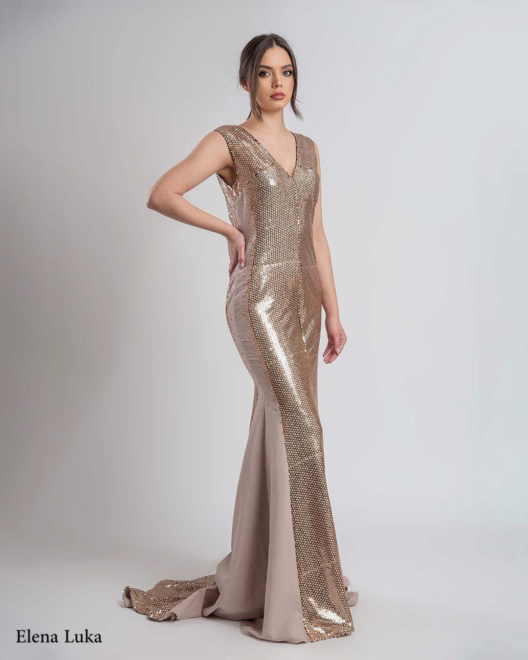 Bronze Dress