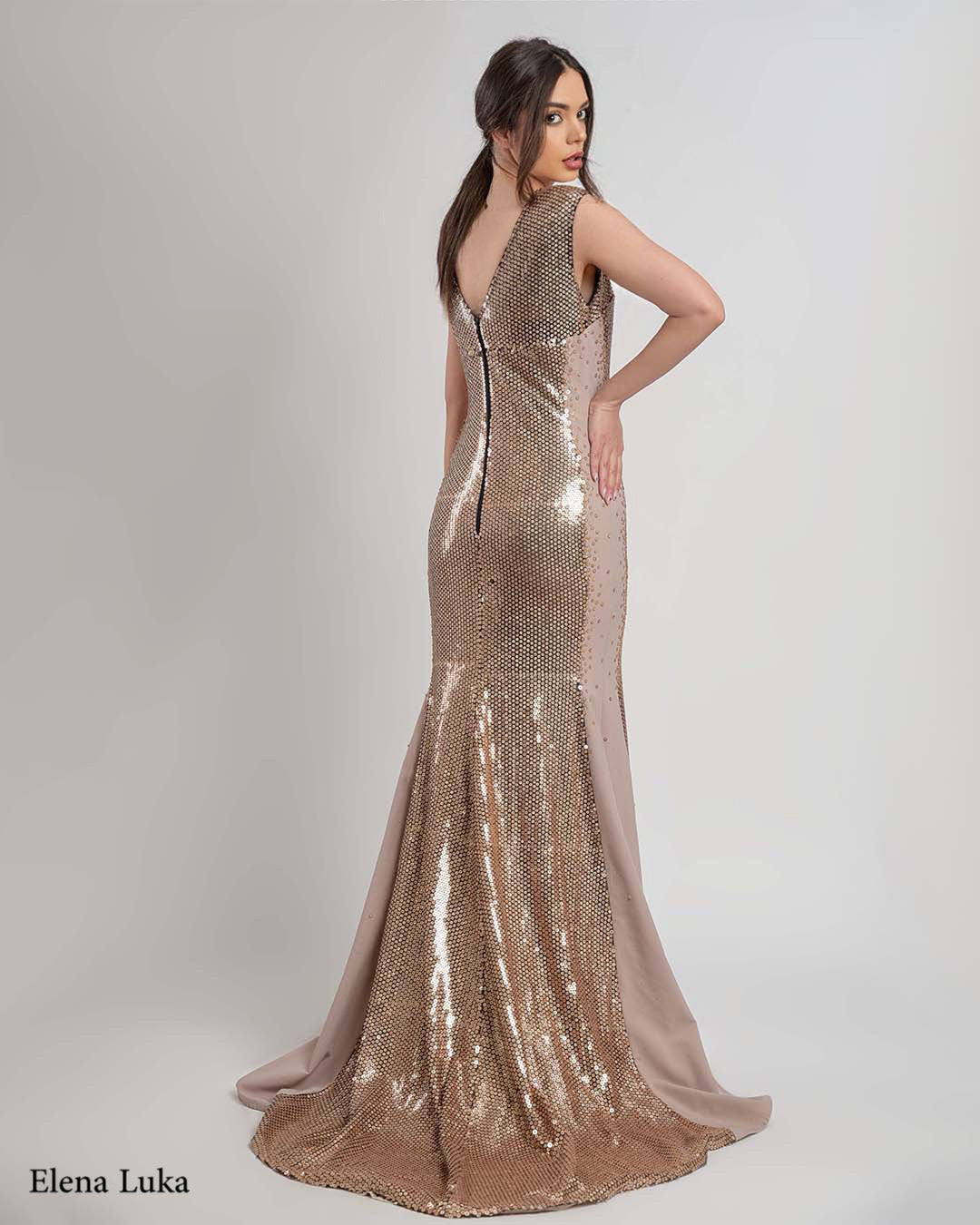 Bronze Dress