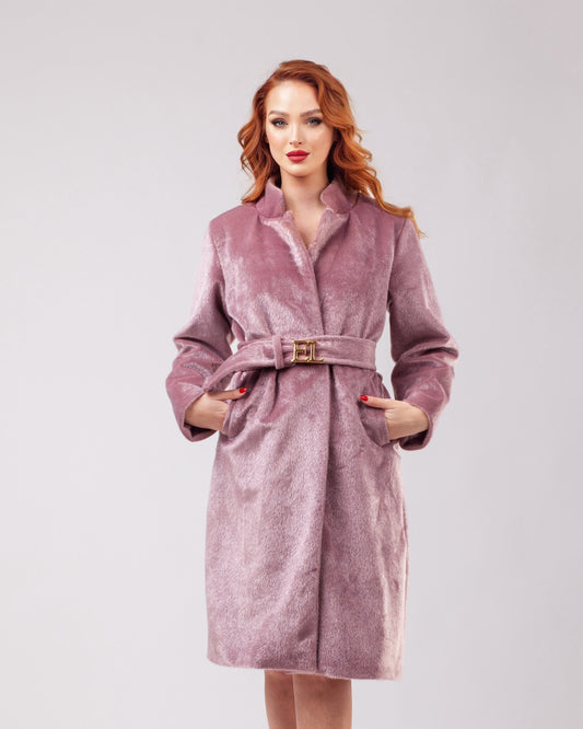 Velvetine Elegance Coat
