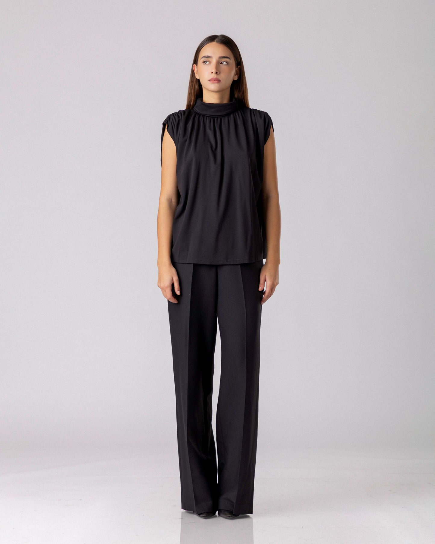 Elysor High-Neck Top