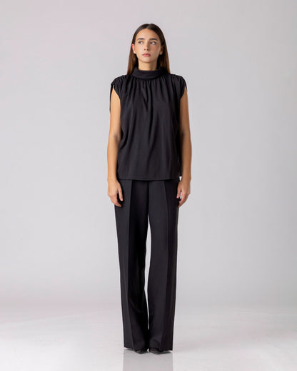 Elysor High-Neck Top
