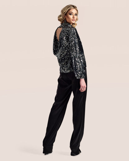 Shimmer Sequin Blouse