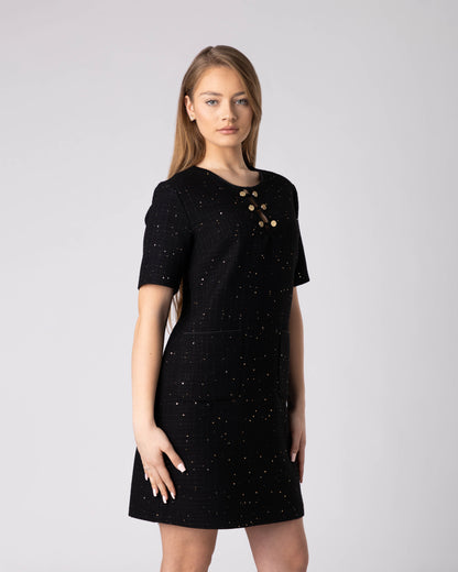 Noir Short Dress