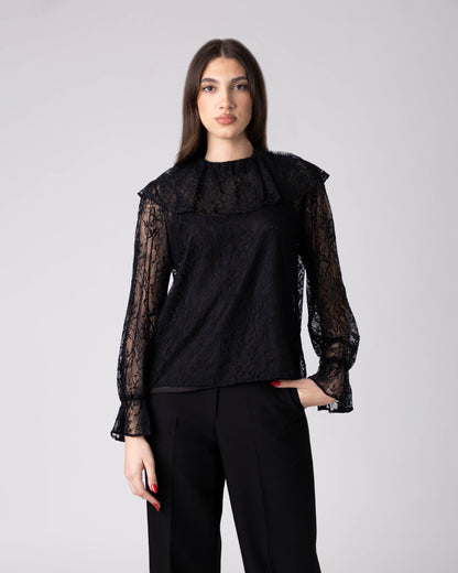 Noctelle Lace Top