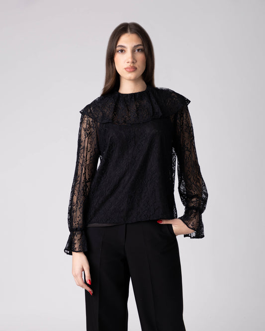 Noctelle Lace Top