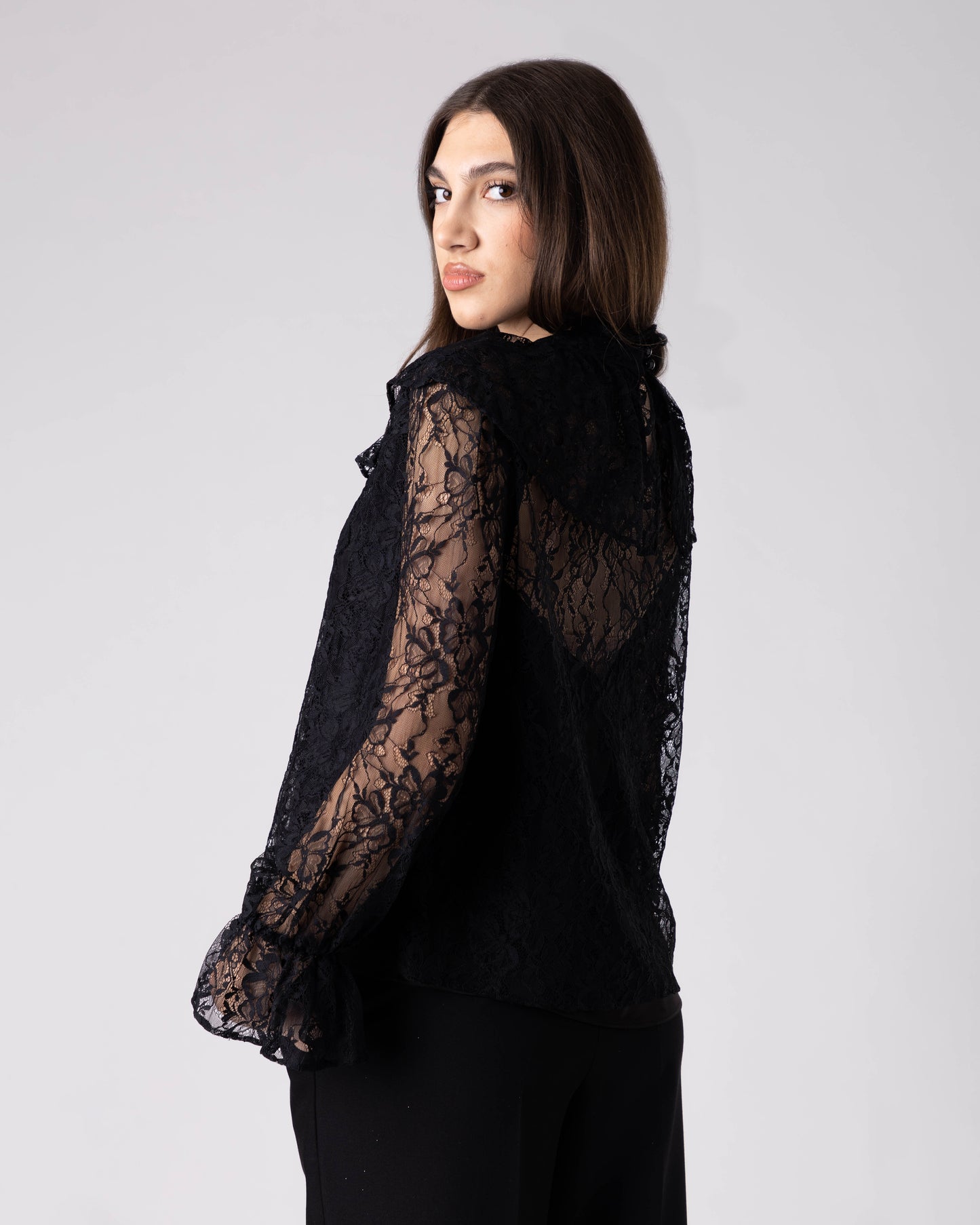 Noctelle Lace Top