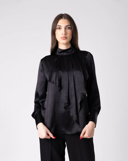 Obsidia Satin Shirt