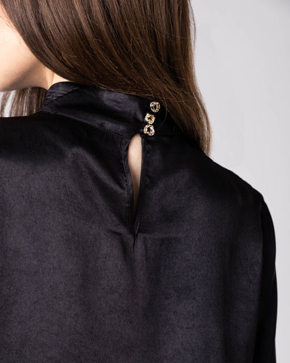 Obsidia Satin Shirt