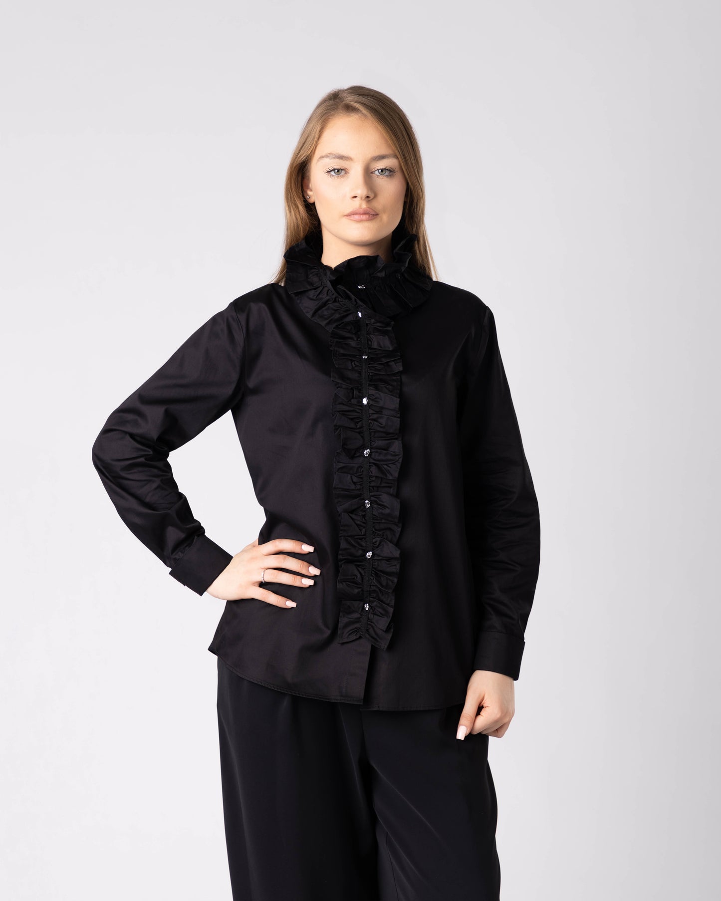 Varel Ruffled Shirt