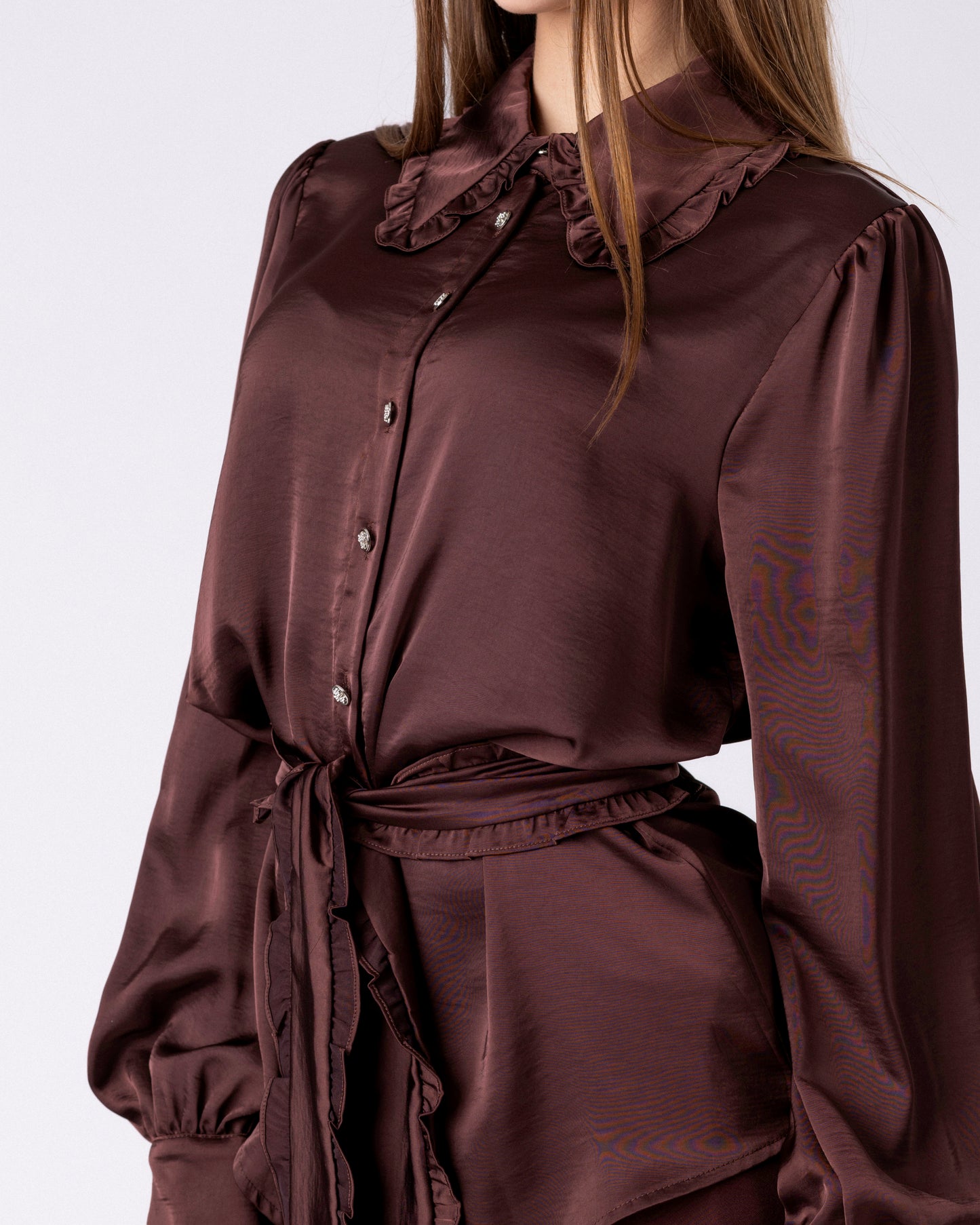 Soraq Satin Blouse