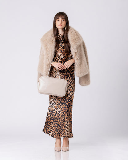 Elixa Short Faux-Fur Coat