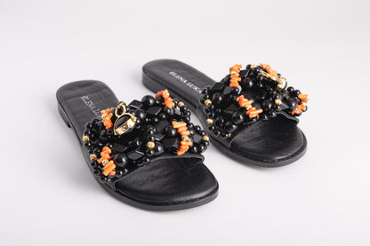 NOIR CORAL Slippers