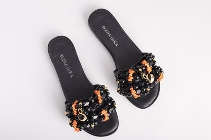 NOIR CORAL Slippers