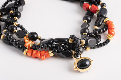 NOIR CORAL Necklace