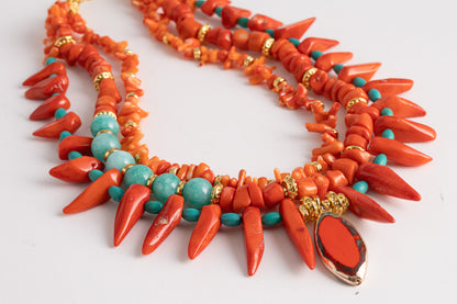 CORAL MIRAGE Necklace