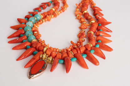 CORAL MIRAGE Necklace