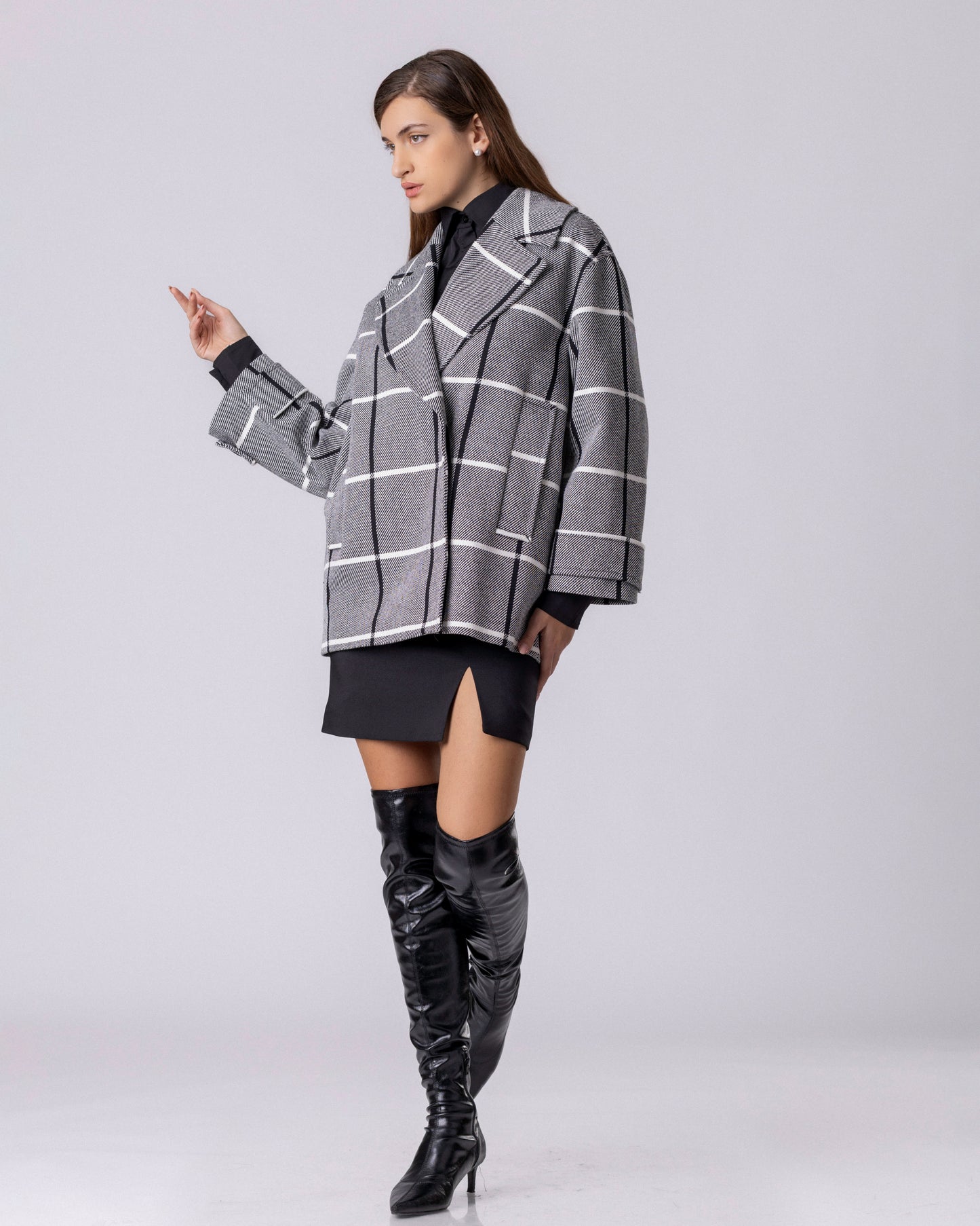 Grid Power Wool Jacket