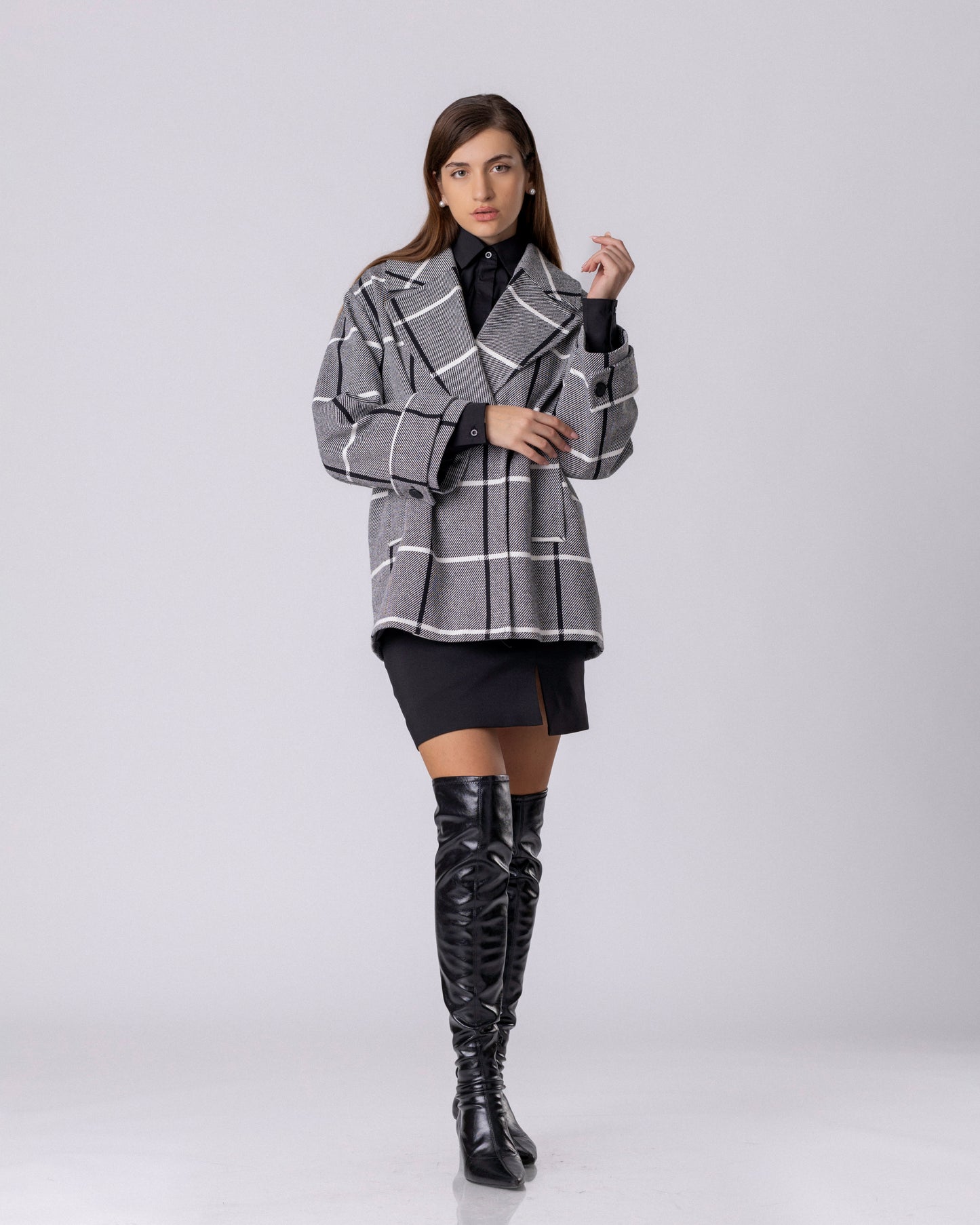 Grid Power Wool Jacket