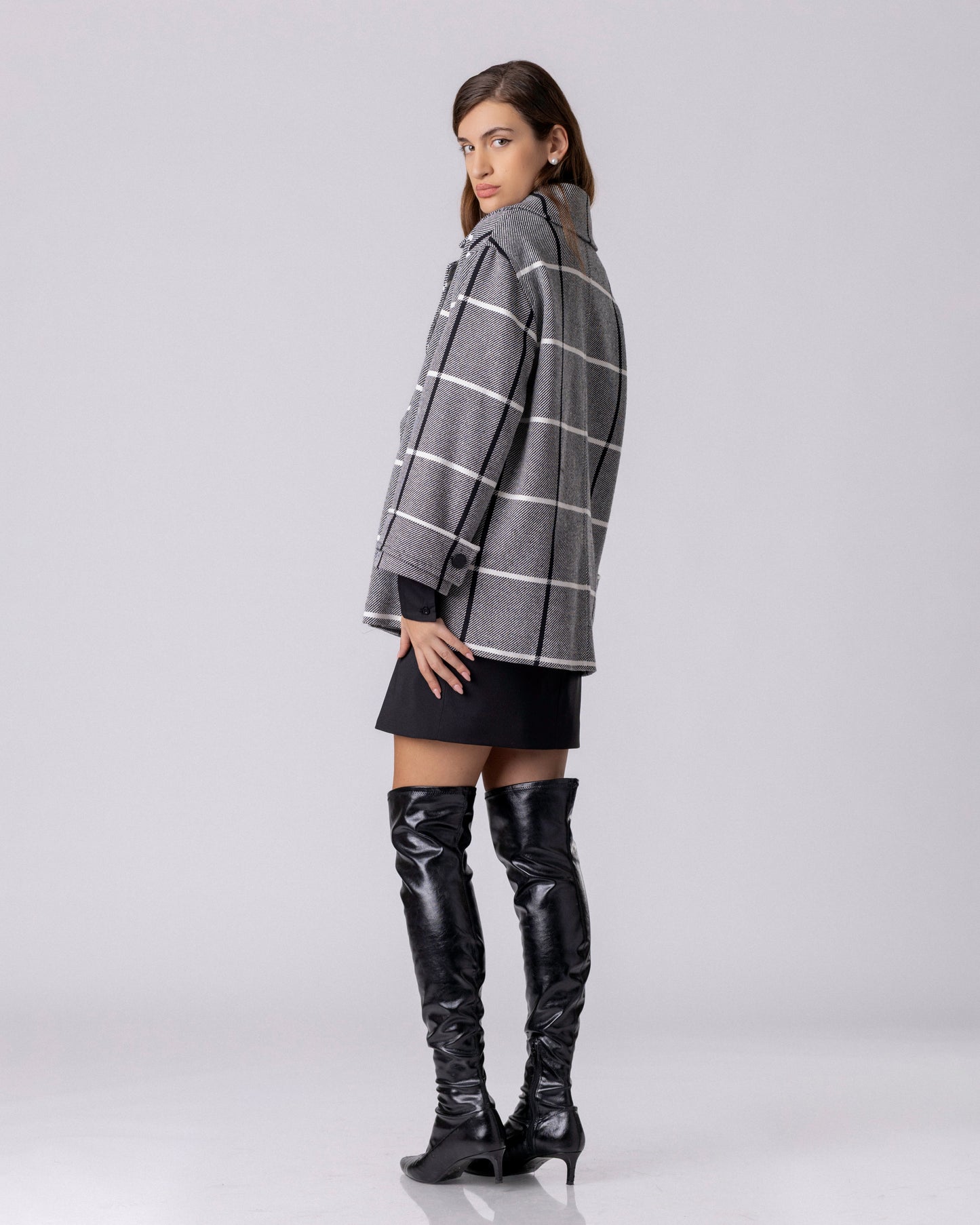 Grid Power Wool Jacket