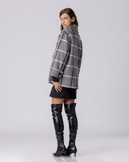 Grid Power Wool Jacket