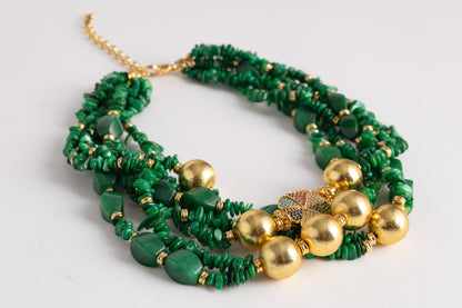 EMERALD BLOOM Necklace
