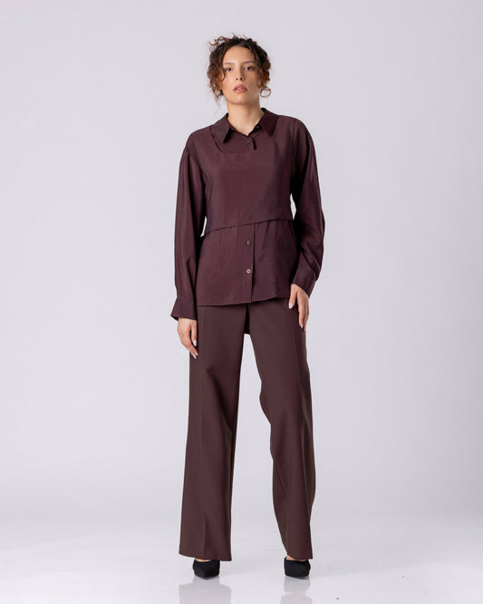 Structured Layered Shirt