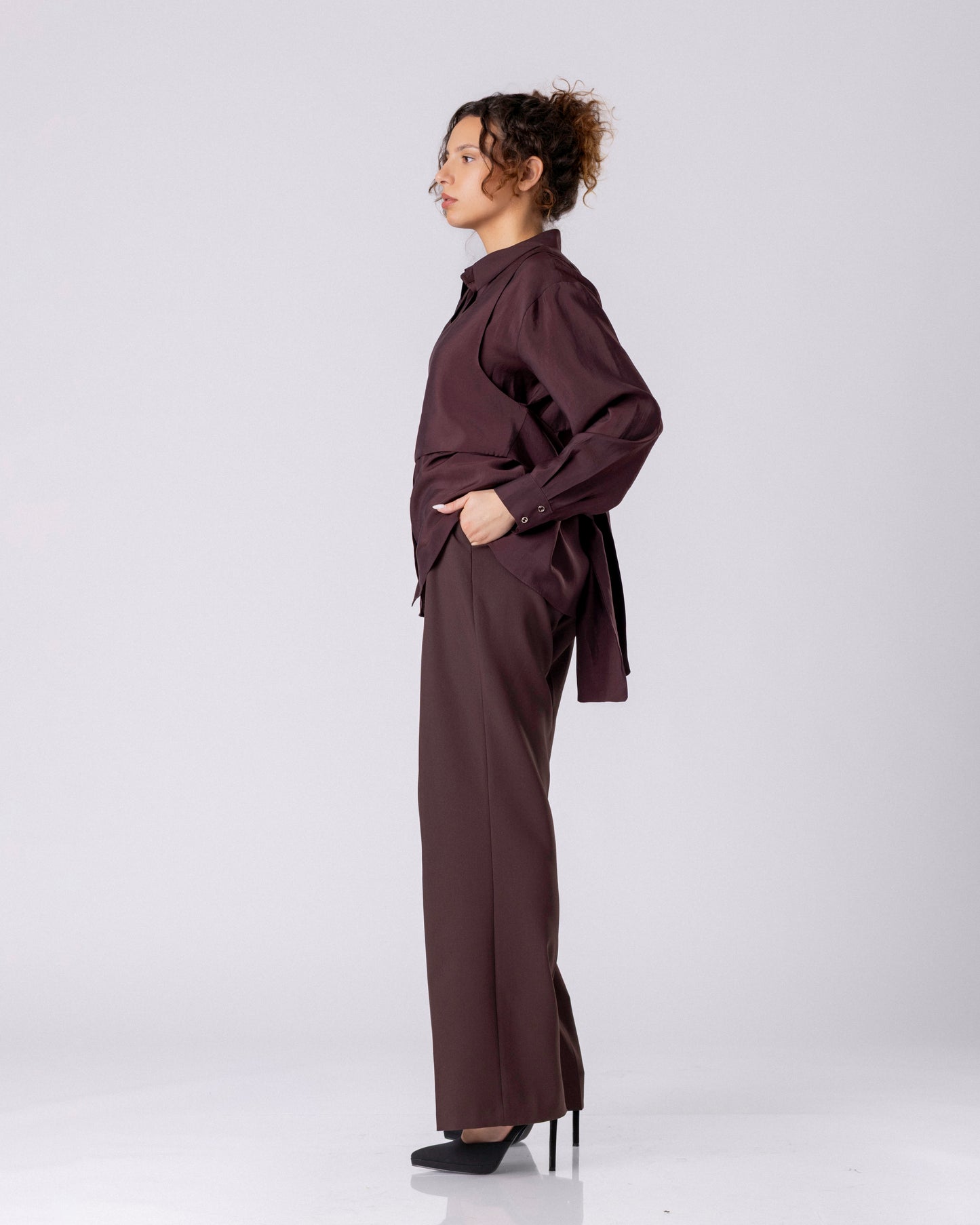 Structured Layered Shirt