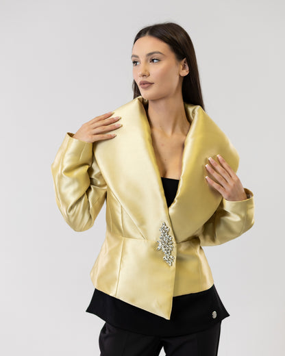 Golden Statement Blazer