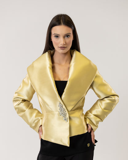 Golden Statement Blazer
