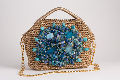 TIDAL BLOOM Bag – Golden