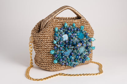 TIDAL BLOOM Bag – Golden