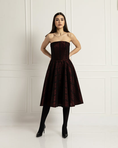 Midnight Serpent Gown