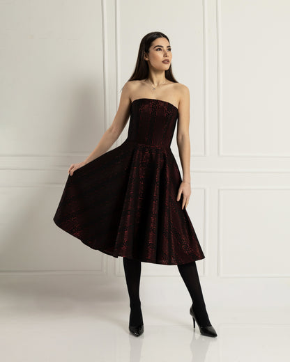 Midnight Serpent Gown