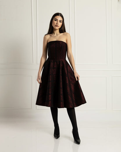 Midnight Serpent Gown