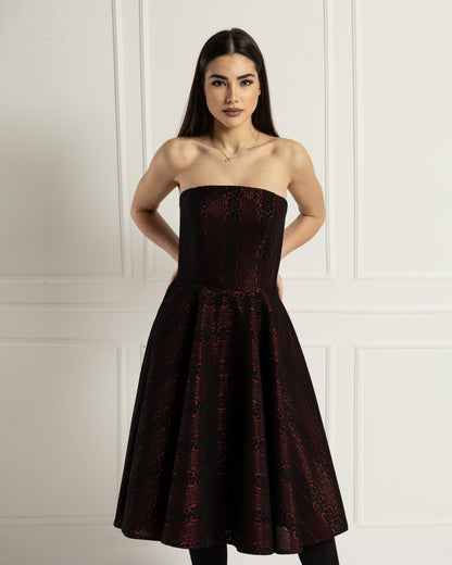 Midnight Serpent Gown