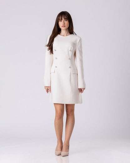 The Ivory Command Dress