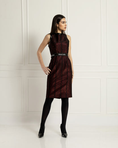 Scarlet Serpent Dress