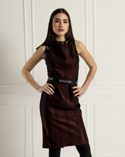 Scarlet Serpent Dress